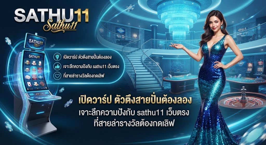ลืมเว็บเดิมๆ ไปได้เลย พาไปส่อง sathu11 เว็บตรง ตัวแม่จะแคร์เพื่อ?
